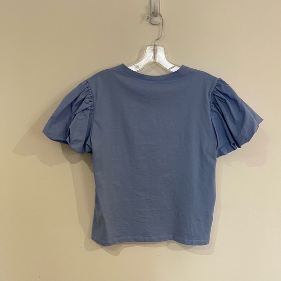 Zara Balloon Sleeve Top NWT - Picture 9 of 11